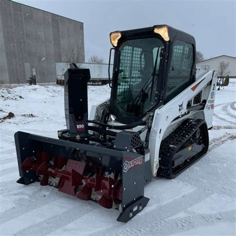 skid steer virnig snow blower|best snow blower for skid steer.